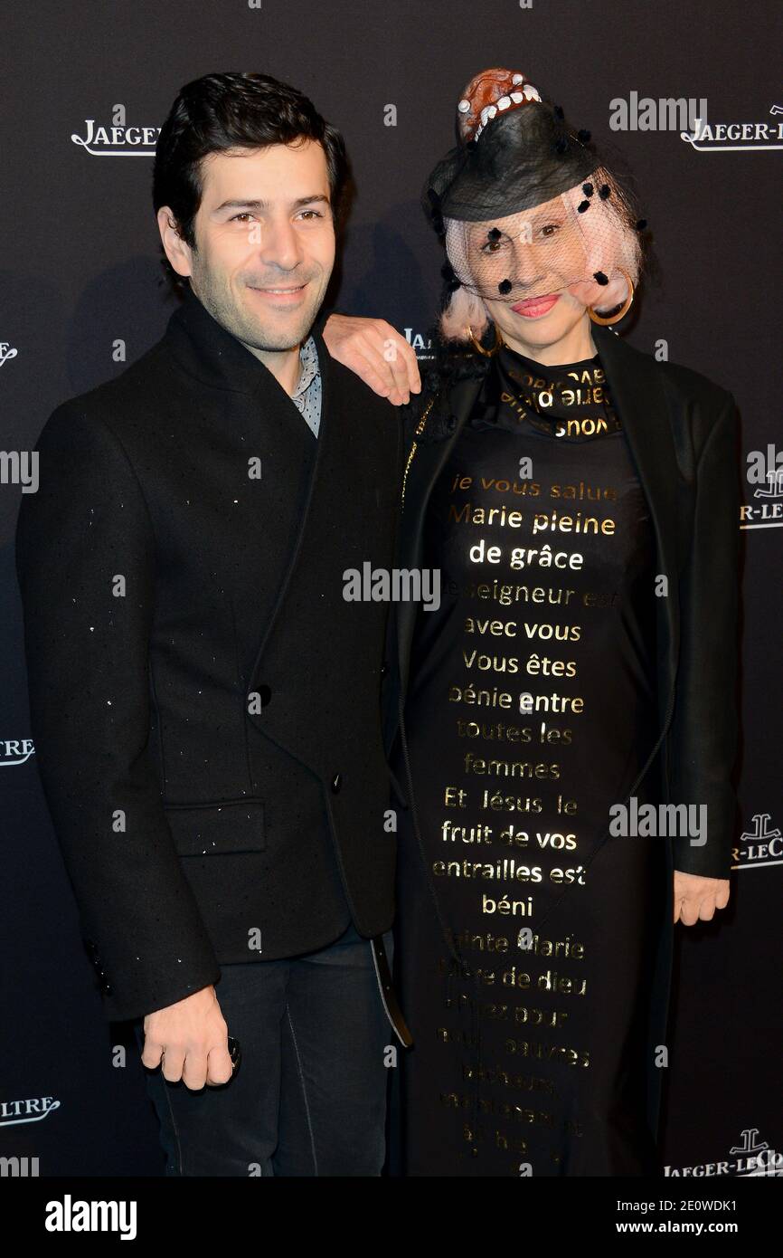 Alexis Mabille and Marie Beltrami attending the Jaeger-LeCoultre new  flagship store opening in Hotel de