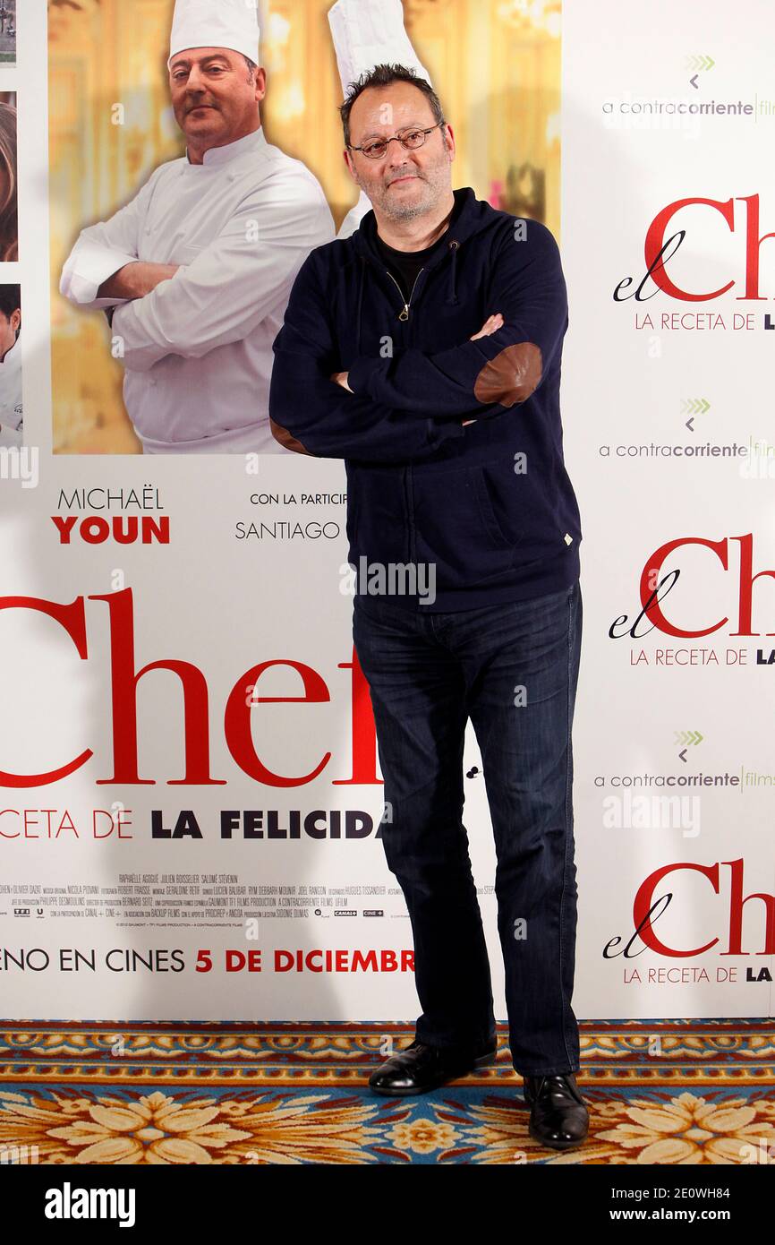 French actor Jean Reno attends 'El Chef, la receta de la felicidad' ('Comme un  chef') photocall