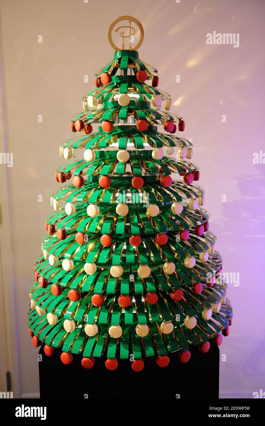 Christmas Tree by Pierre Herme, part of 'Les Sapins de Noel des Createurs  2012' exhibition at