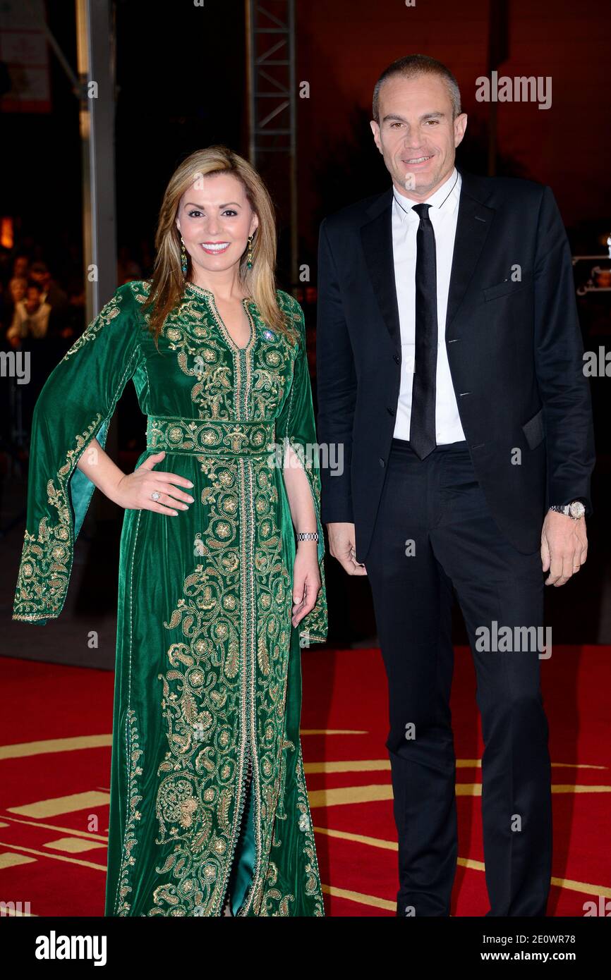 Fayrouz Karawani and Laurent Weil attending the screening of 'Road to Kabul' as part of the 12th Marrakech Film Festival, in Marrakech, Morocco on December 5, 2012. Photo by Nicolas Briquet/ABACAPRESS.COM Stock Photo