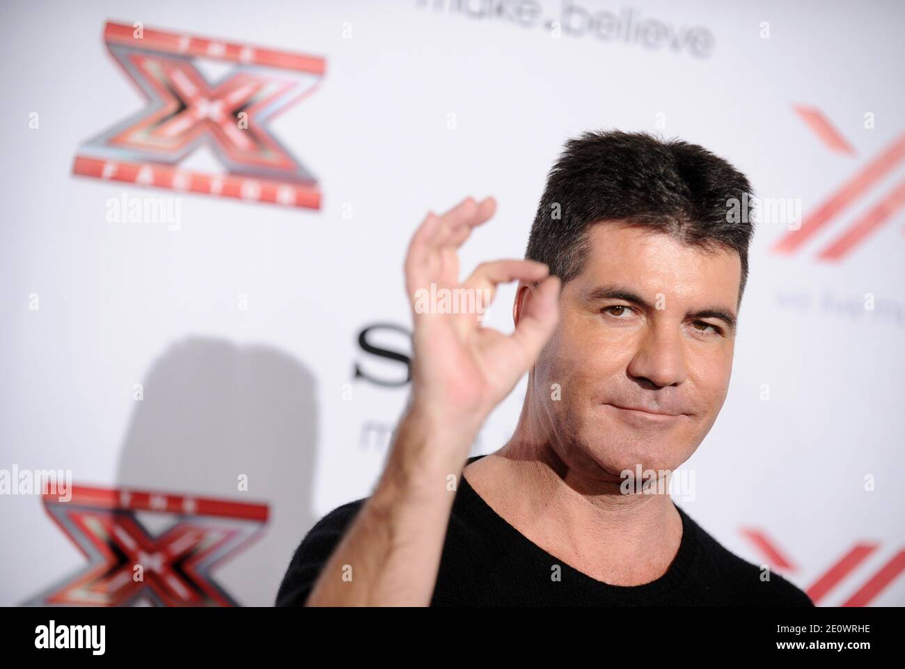 Simon Cowell arrives at the 'The X Factor' Viewing Party at Mixology101 and Planet Dailies in Los Angeles, CA, USA on December 6, 2012. Photo by Lionel Hahn/ABACAPRESS.COM Stock Photo