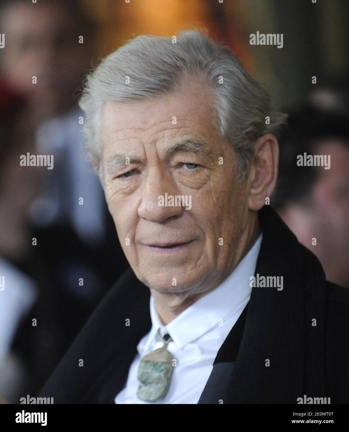 Ian McKellen attending the premiere of 'The Hobbit: An Unexpected Journey' held at The Ziegfeld Theatre in New York City, NY, USA on December 06, 2012. Photo by Brad Barket/ABACAPRESS.COM Stock Photo