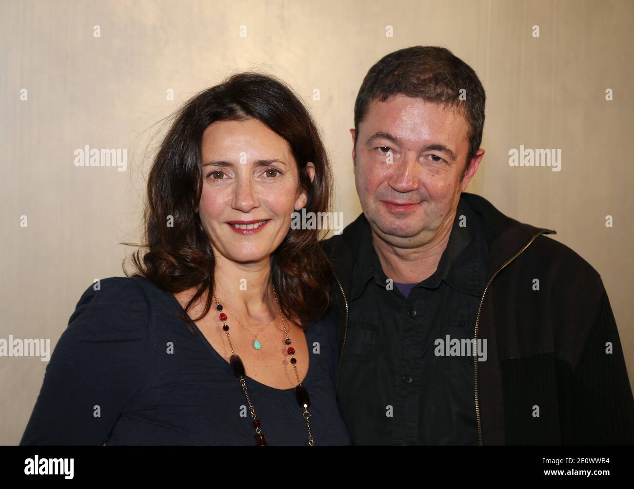 Valerie Karsenti and Frederic Bouraly attending the 19th Prix du Producteur Francais de Television (French TV Producer Awards) held at Pavillon Cambon in Paris, France on December 10,2012. Photo by Denis Guignebourg/ABACAPRESS.COM Stock Photo