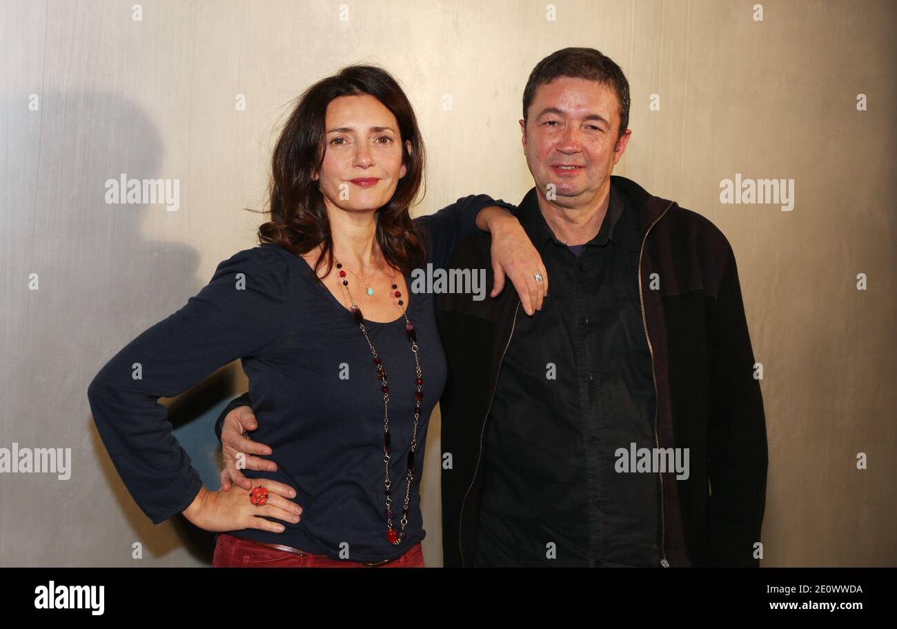 Valerie Karsenti and Frederic Bouraly attending the 19th Prix du Producteur Francais de Television (French TV Producer Awards) held at Pavillon Cambon in Paris, France on December 10,2012. Photo by Denis Guignebourg/ABACAPRESS.COM Stock Photo