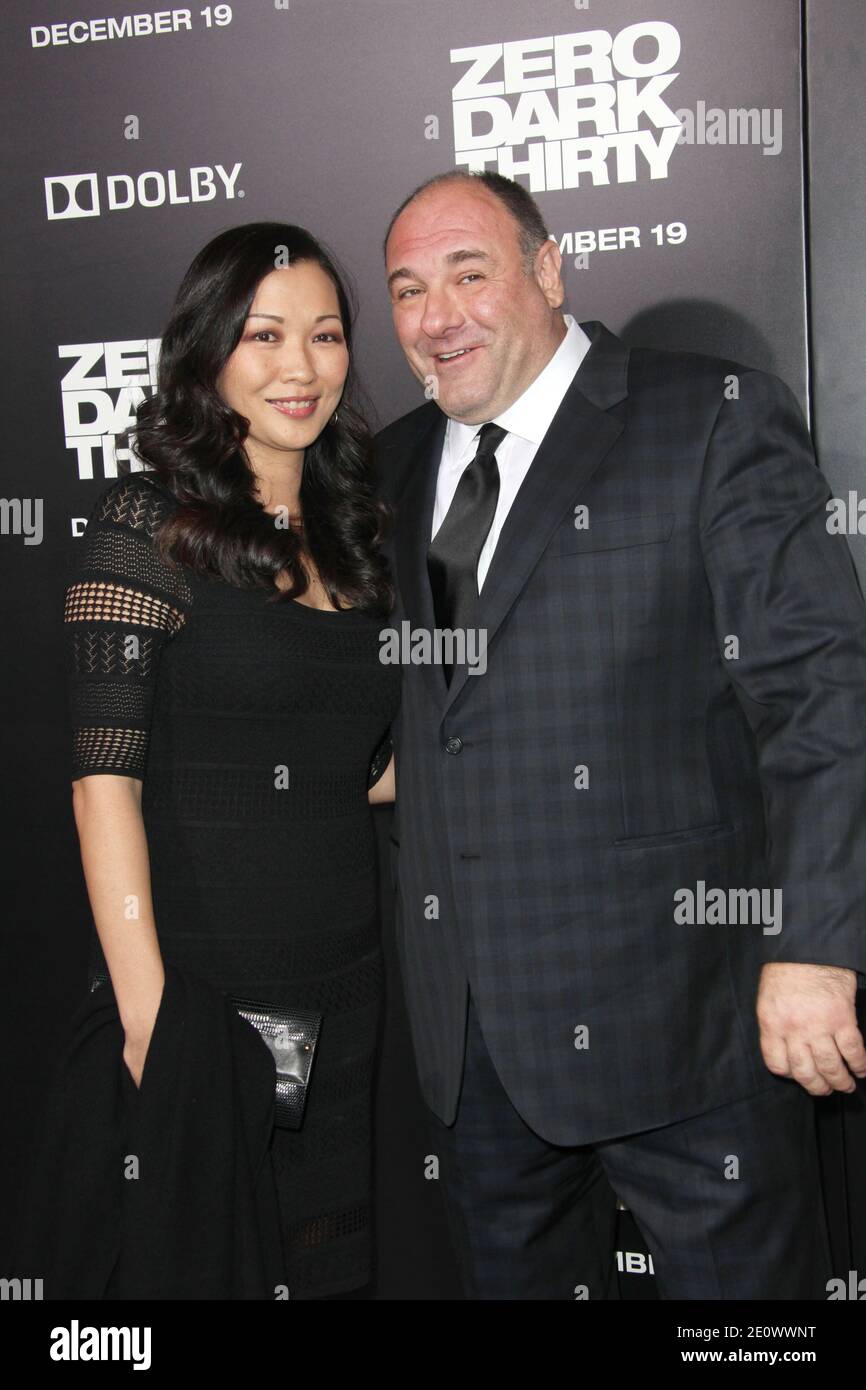 James Gandolfini Attending The Premiere Of 'zero Dark Thirty' At The 