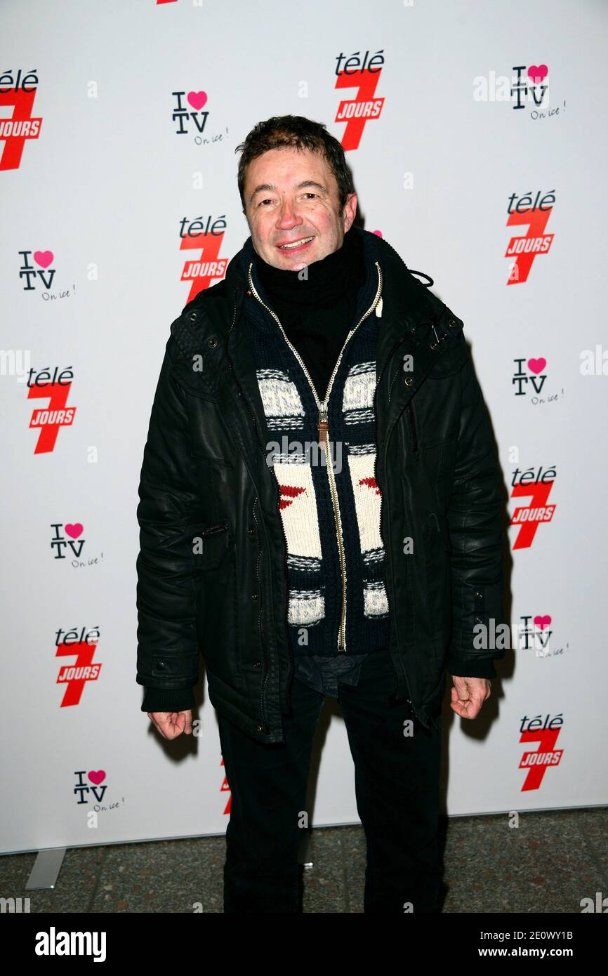 Frederic Bouraly attending the 'I love TV on Ice' Party held at the Grand Palais des Glaces in Paris, France on December 12, 2012. Photo by Nicolas Briquet/ABACAPRESS.COM Stock Photo