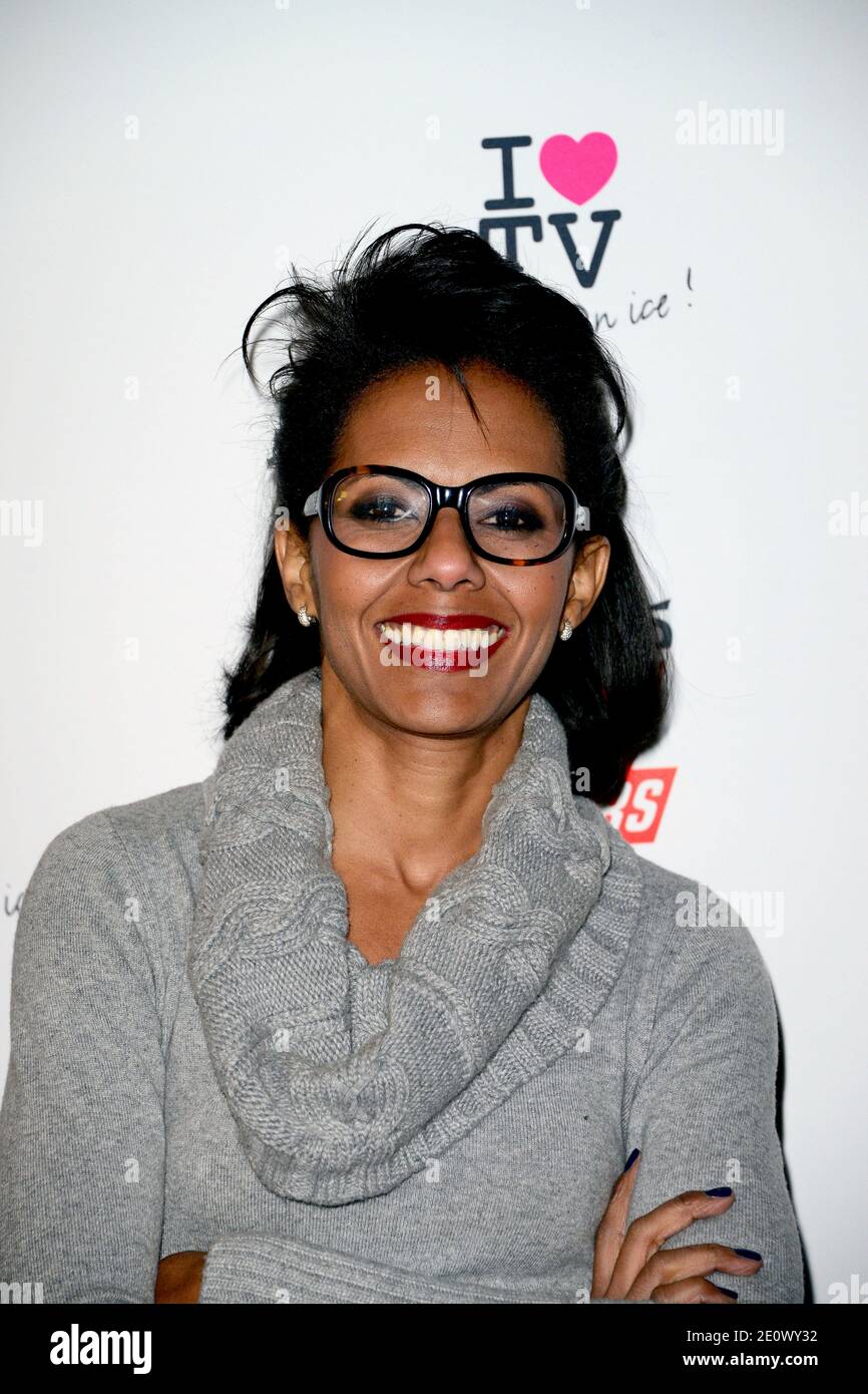Audrey Pulvar attending the 'I love TV on Ice' Party held at the Grand  Palais des Glaces in Paris, France on December 12, 2012. Photo by Nicolas  Briquet/ABACAPRESS.COM Stock Photo - Alamy