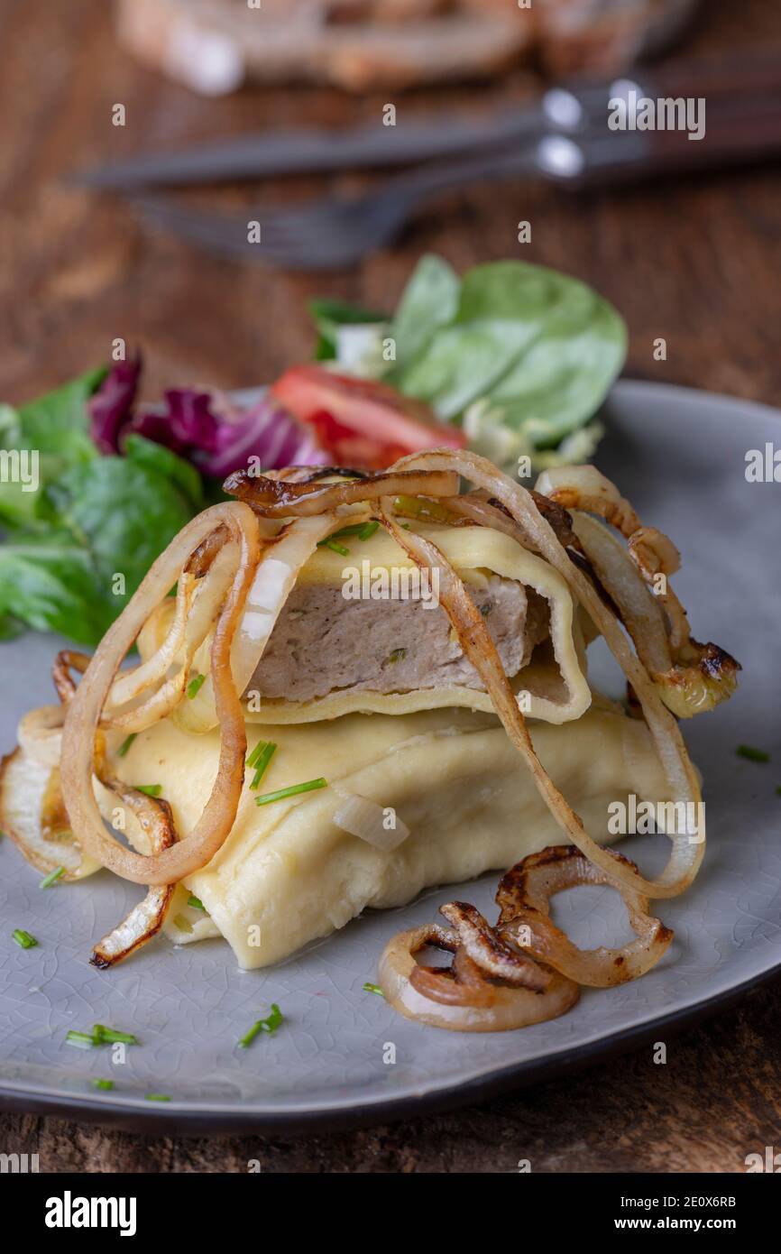 Maultaschen Stock Photo