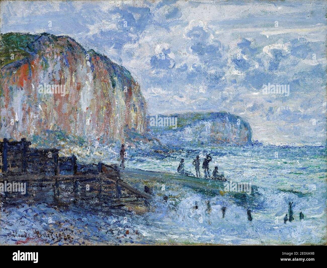 Les Petites Dalles Claude 1888 Stock Photo Alamy — free download