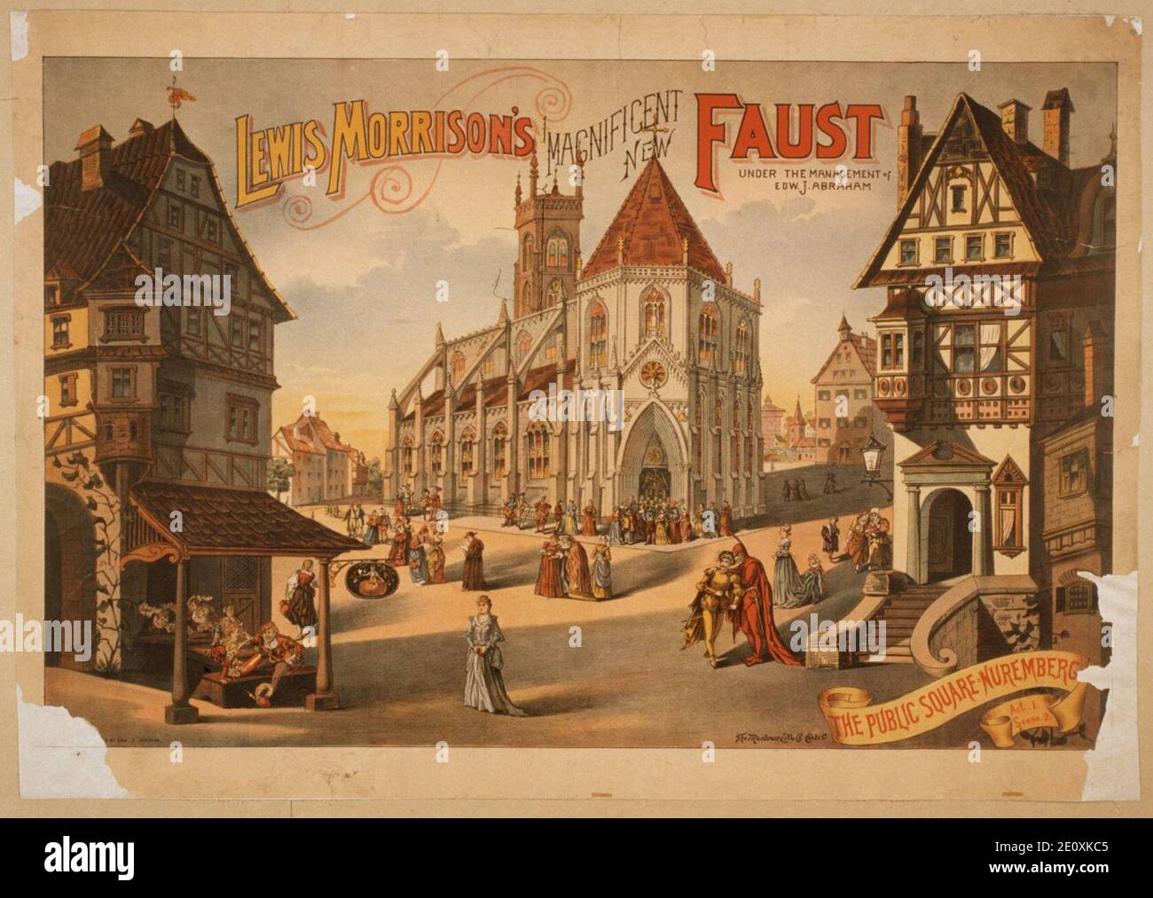 Lewis Morrison's magnificent new Faust Stock Photo Alamy