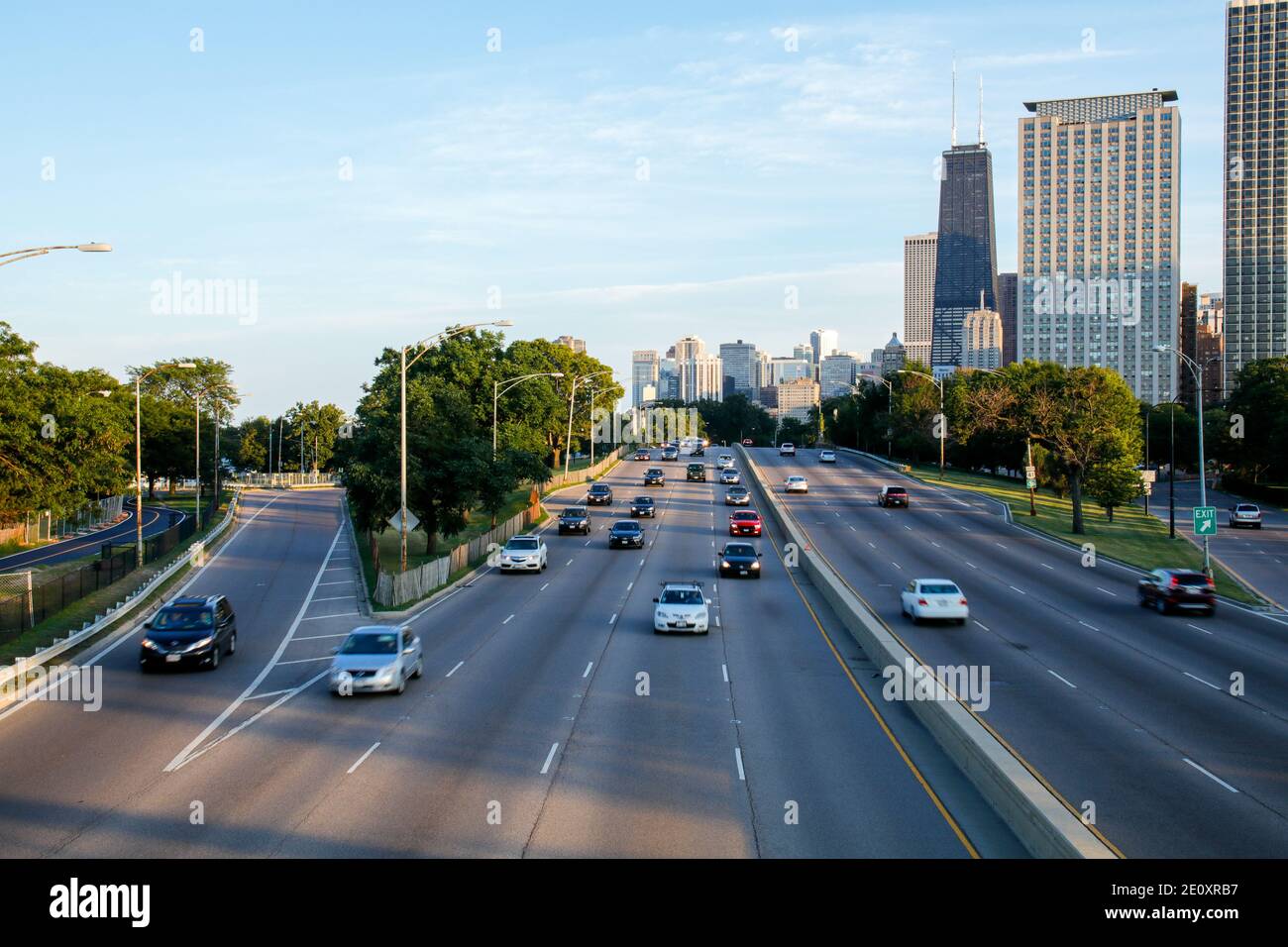 Chicago lake shore hires stock photography and images Alamy