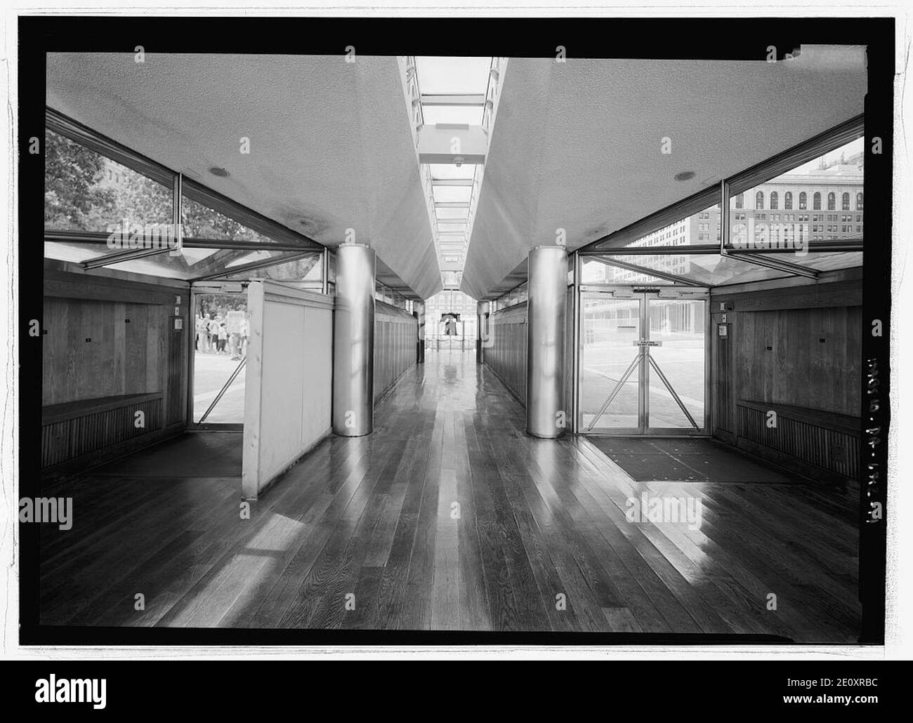 Liberty Bell Pavilion Interior HABS 213798pv Stock Photo Alamy