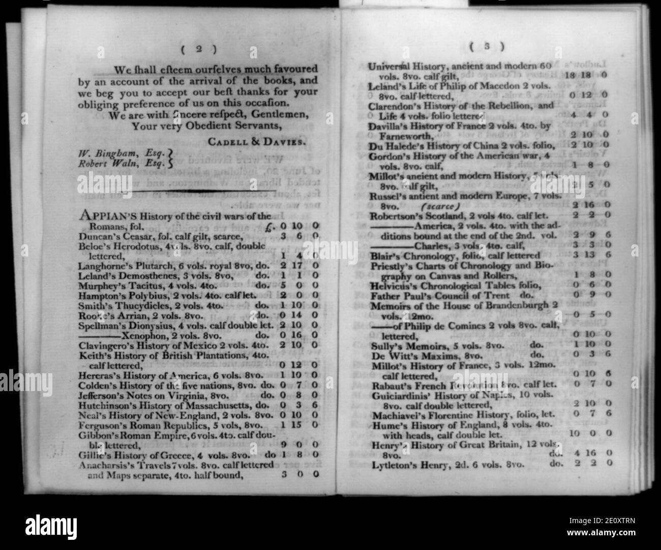 library-of-congress-catalog-no-5-invoice-of-1800-stock-photo-alamy