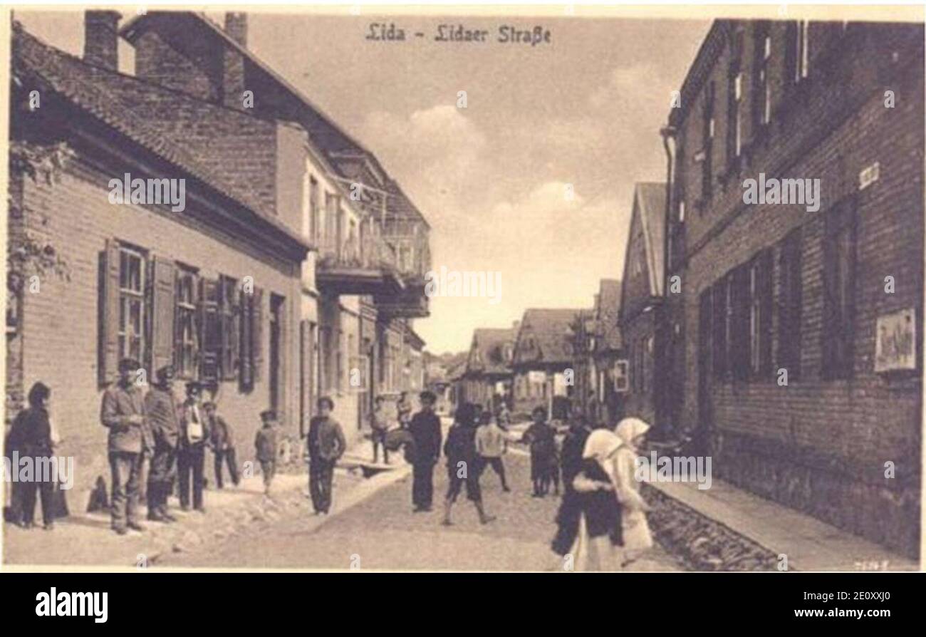 Lida, Lidzki. Ліда, Лідзкі (1917 Stock Photo - Alamy