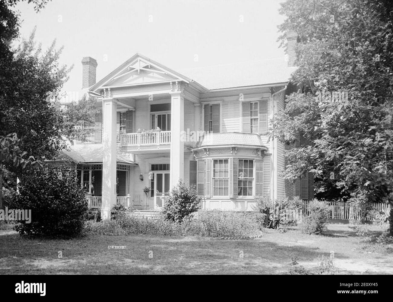 Liddell-Burford House. Stock Photo