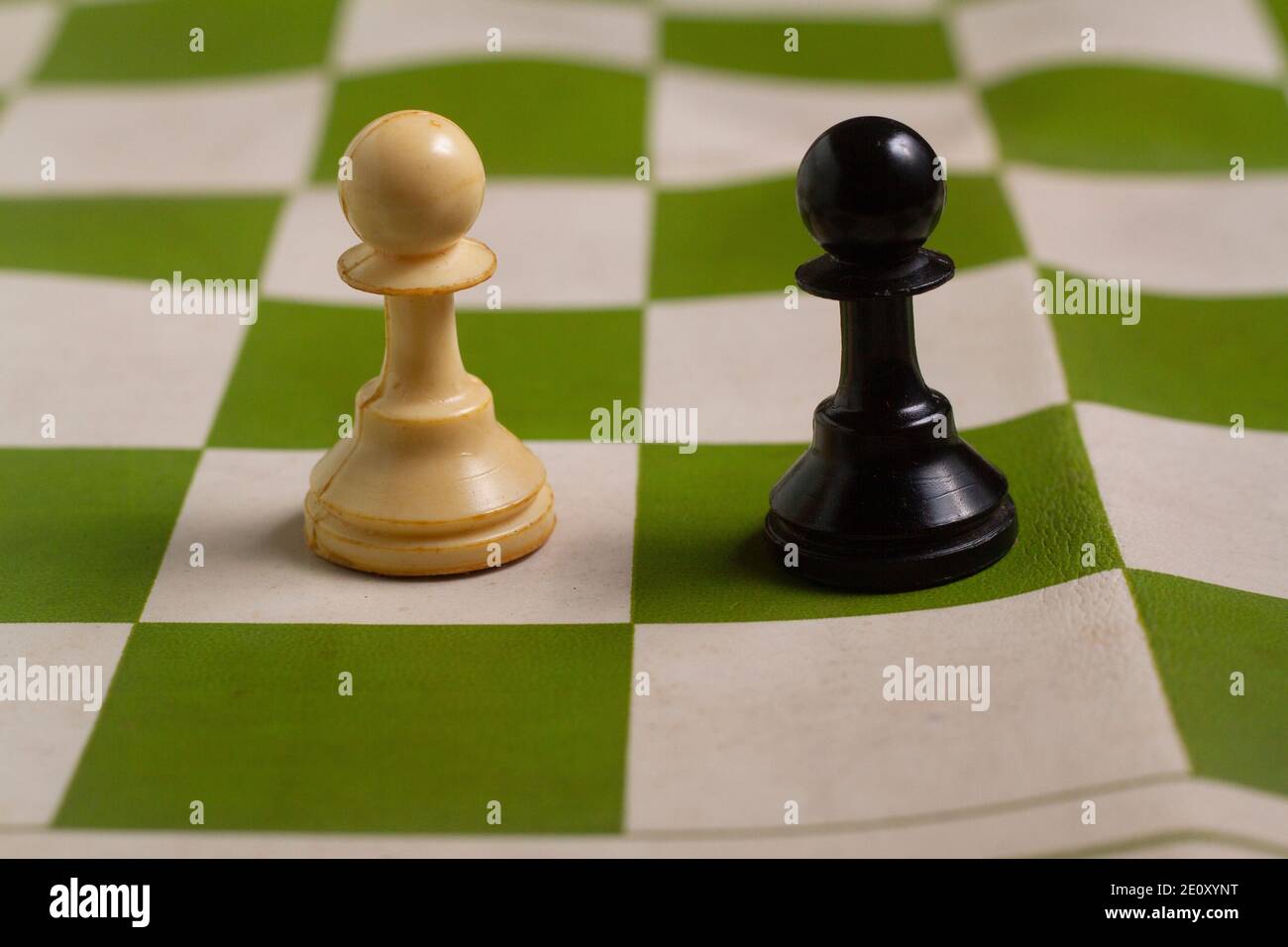 Power And Lonelinessthe Most Powerful Chess Piece Stock Photo