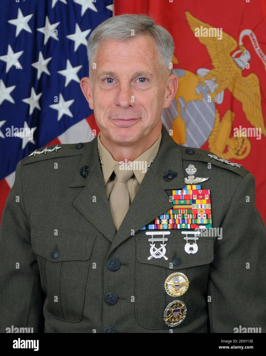 Lieutenant General Thomas D. Waldhauser. Stock Photo