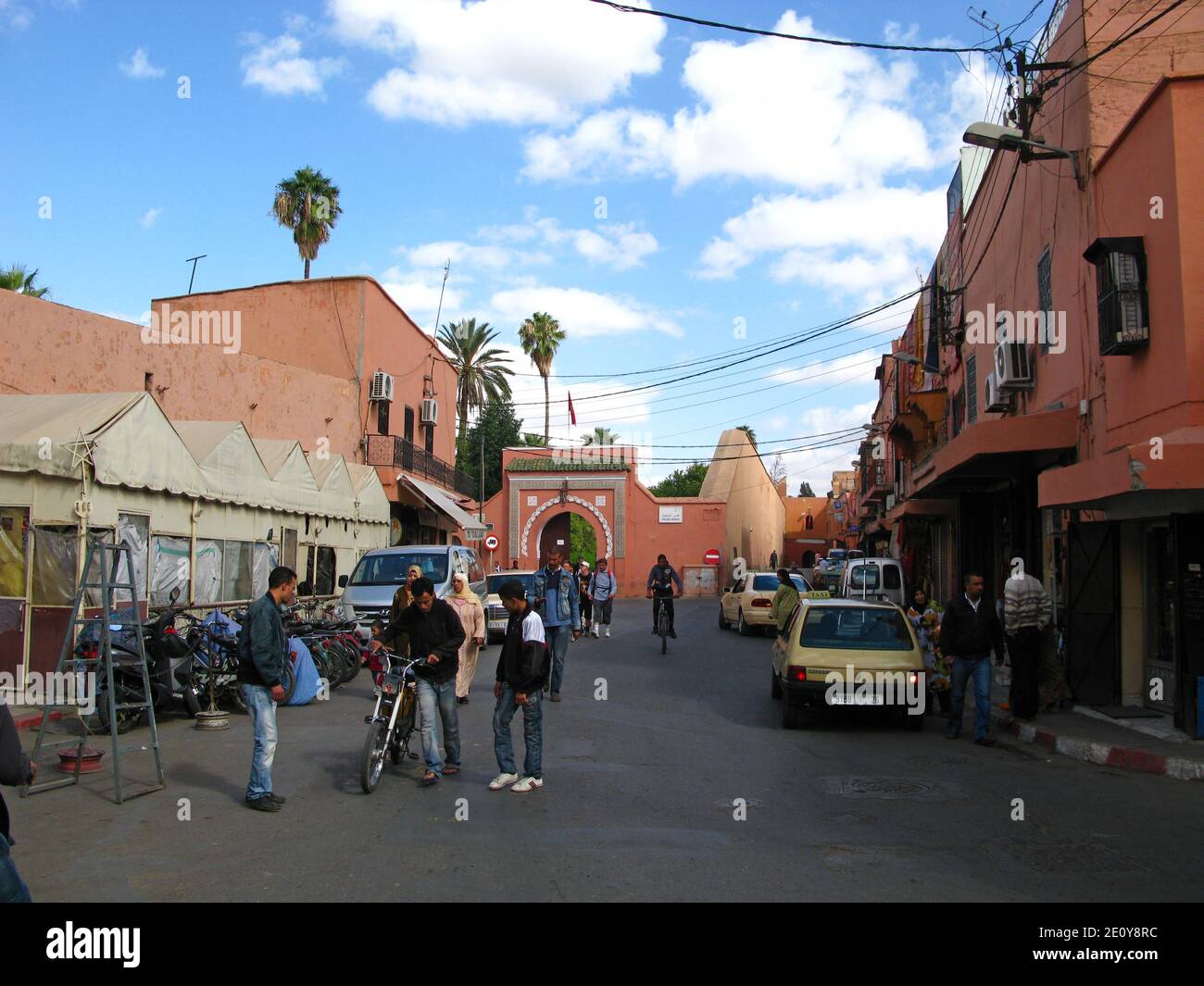 The street in Marrakech, Morocco Stock Photo - Alamy
