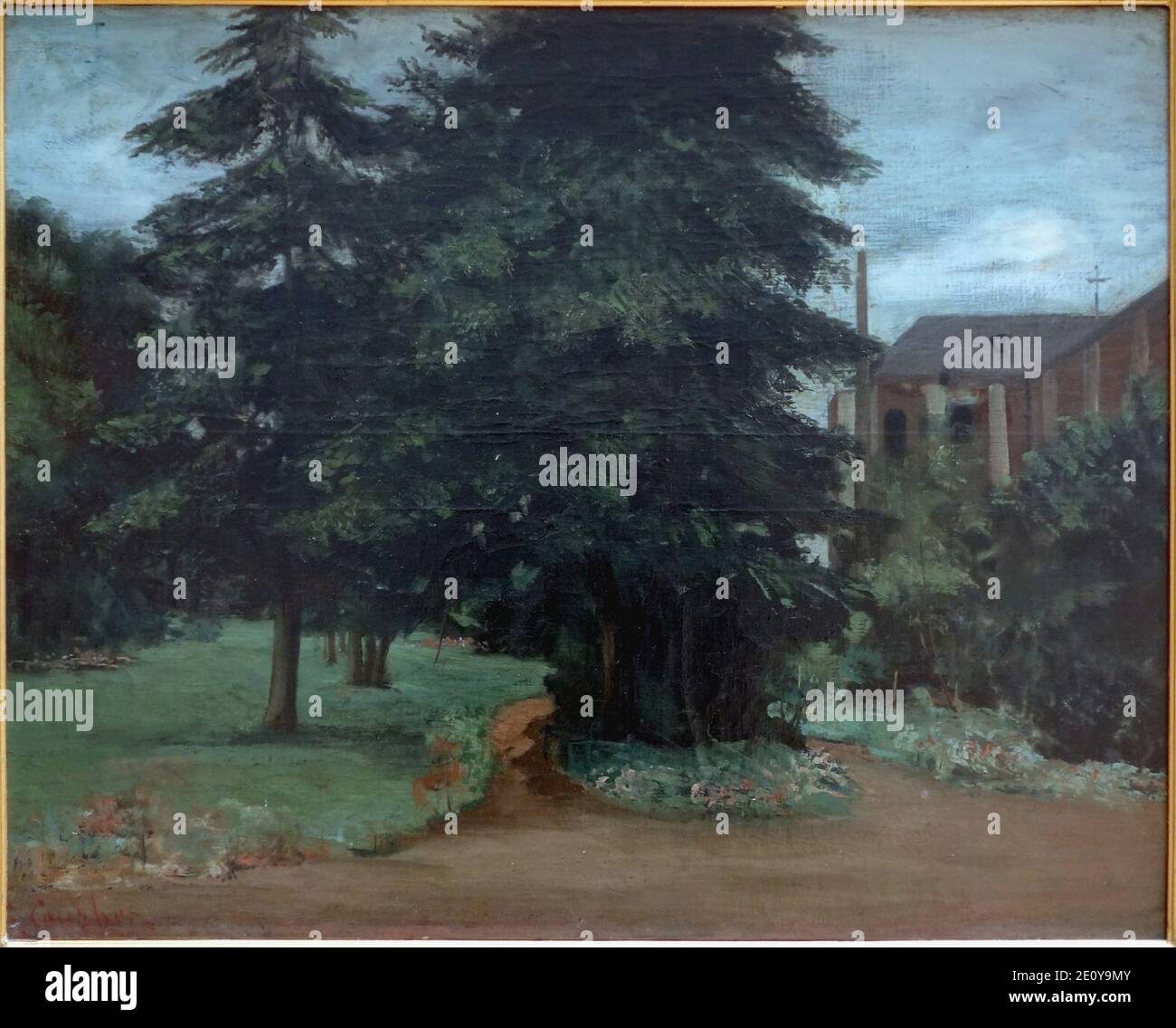 Lille PdBA Courbet Jardin Loos Stock Photo Alamy Lille PdBA Courbet Jardin Loos Stock Photo Alamy