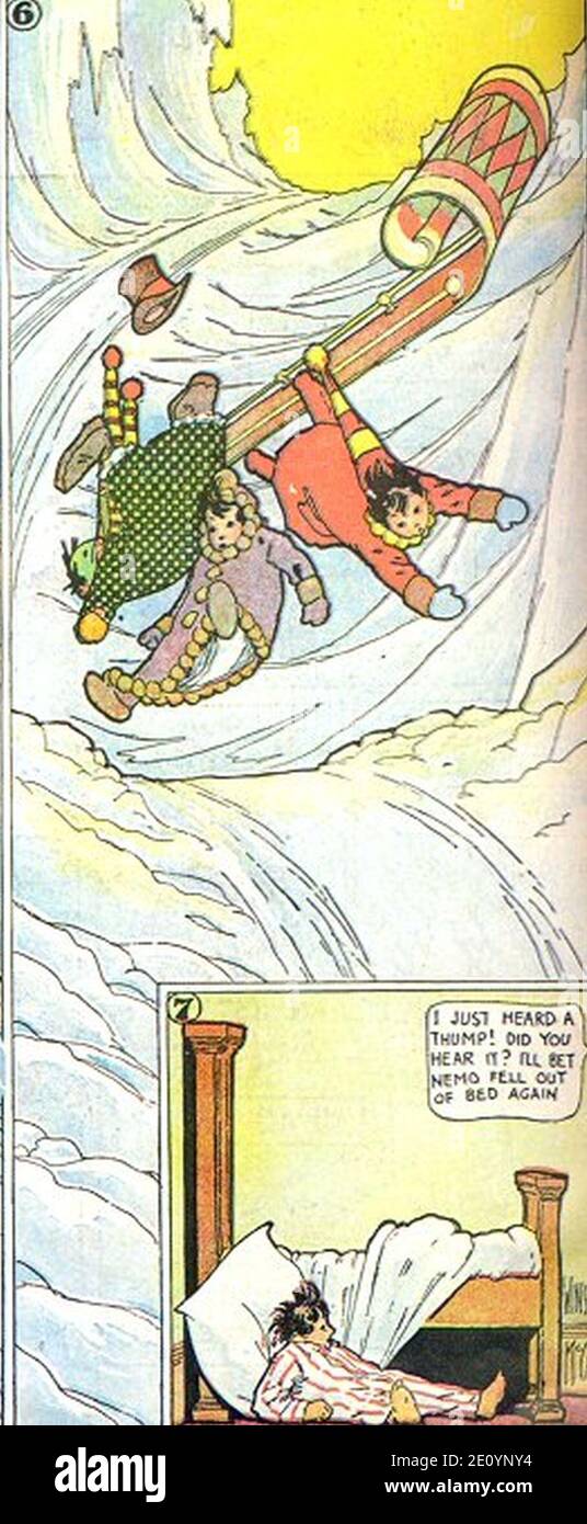 Little Nemo snow 4. Stock Photo