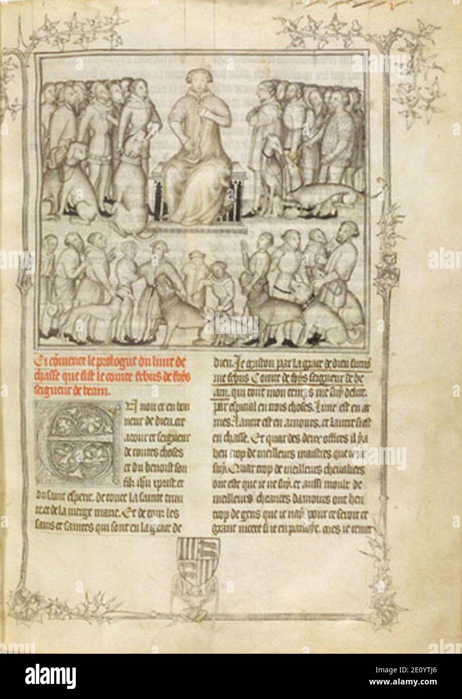 Livre de chasse Stock Photo Alamy