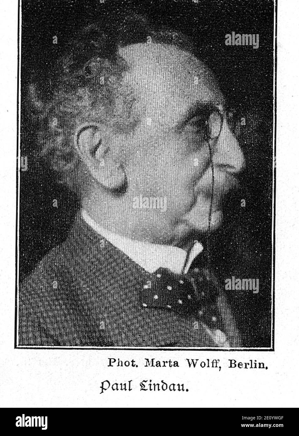Paul Lindau Black And White Stock Photos & Images - Alamy