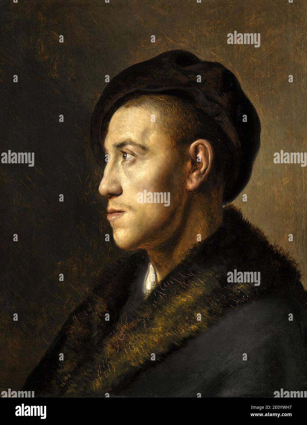 Man with a beret hi-res stock photography and images - Alamy