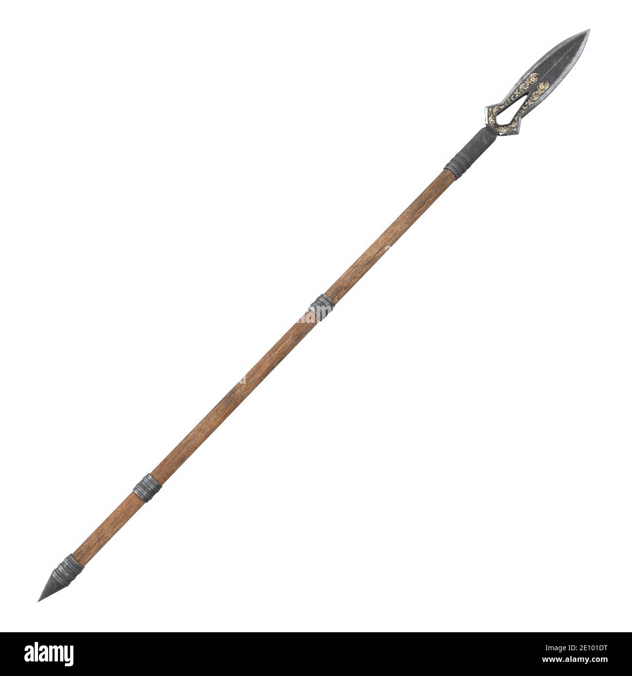 https://c8.alamy.com/comp/2E101DT/long-spear-weapon-on-an-isolated-white-background-3d-illustration-2E101DT.jpg