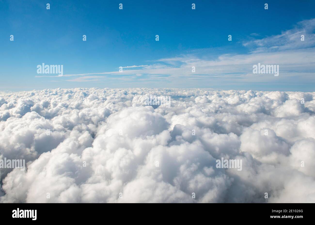 Sky with clouds aerial view hi-res stock photography and images - Alamy