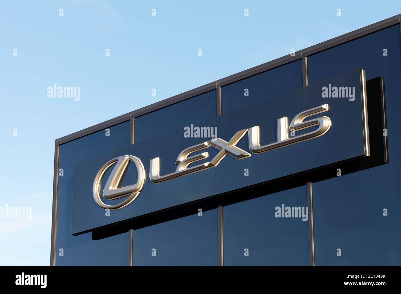 Lexus Logo On A Car Dealership Automobile Brand Of The Japanese Toyota Motor Corporation Dusseldorf North Rhine Westphalia Germany Europe Stock Photo Alamy Lexus Logo On A Car Dealership Automobile Brand Of The Japanese Toyota Motor Corporation Dusseldorf North Rhine Westphalia Germany Europe Stock Photo Alamy
