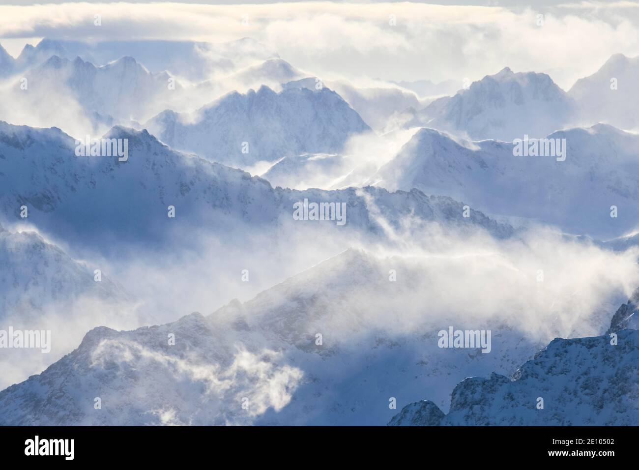 Grisons and Uri Alps, Switzerland, Europe Stock Photo