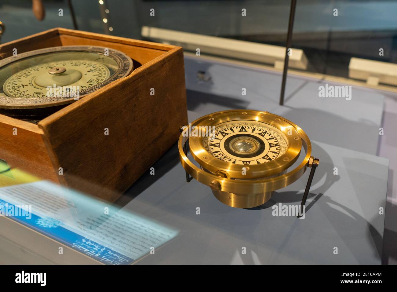 "Sharjah, Sharjah/UAE 8/10/2020 Old antique nautical equipment for