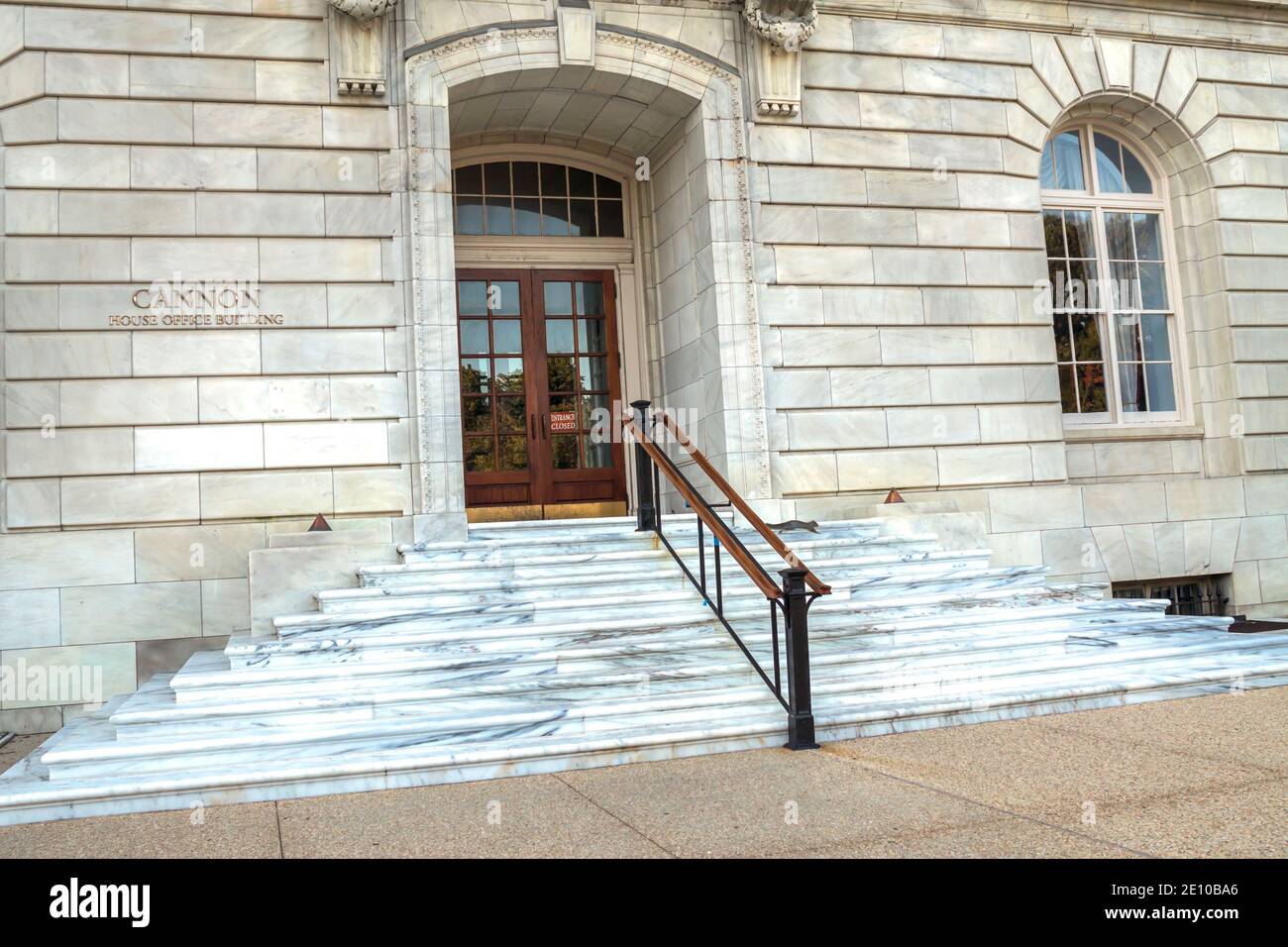 Cannon House Office Building is located in Washington DC Stock Photo