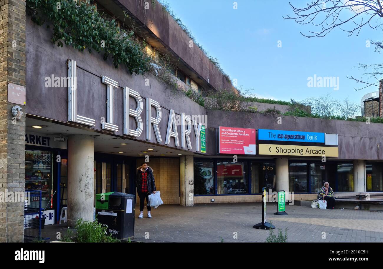 A public library in London. Stock Photo