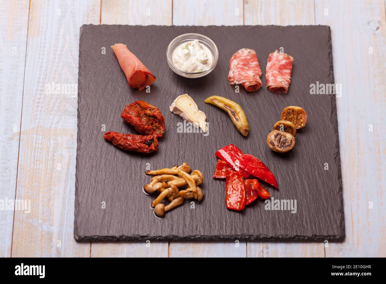 Italian Antipasti Misti Stock Photo - Alamy