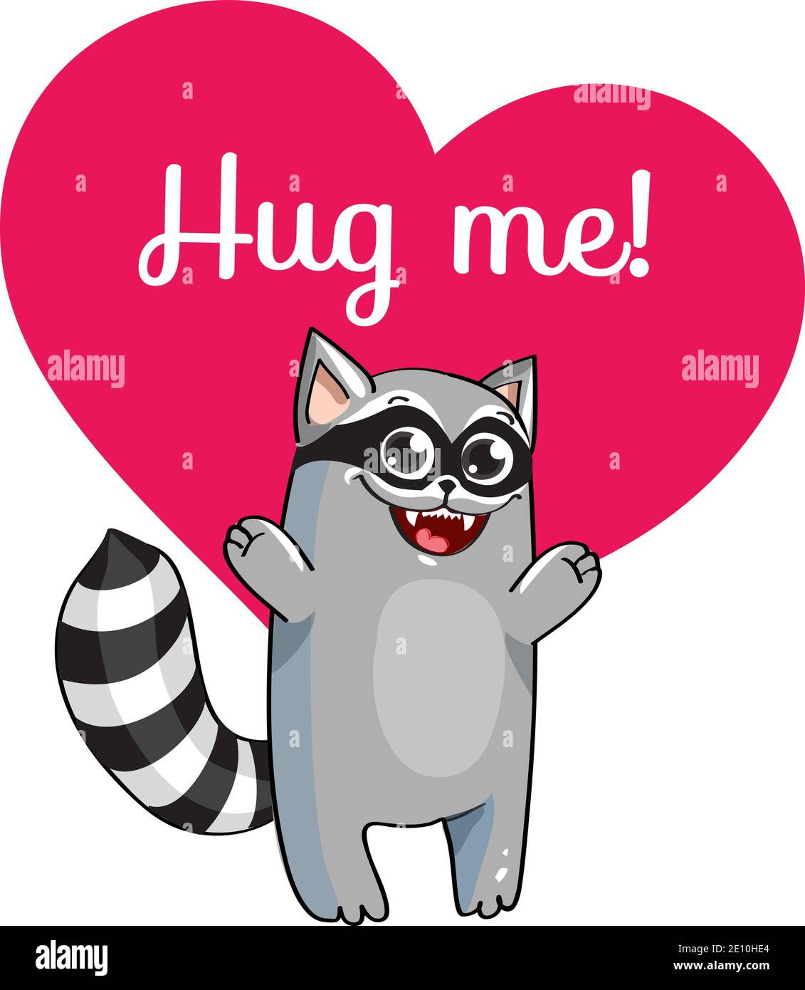Cartoon Raccoon Ready For A Hugging Funny Animal Cute Cartoon Pet On White Background Vector Illustration With Hand Lettering Phrase Hug Me Stock Vector Image Art Alamy Cartoon Raccoon Ready For A Hugging Funny Animal Cute Cartoon Pet On White Background Vector Illustration With Hand Lettering Phrase Hug Me Stock Vector Image Art Alamy