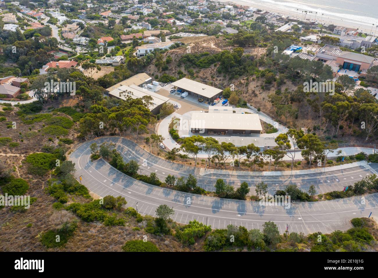 Birch Aquarium at Scripps Institution of Oceanography parking lot, San