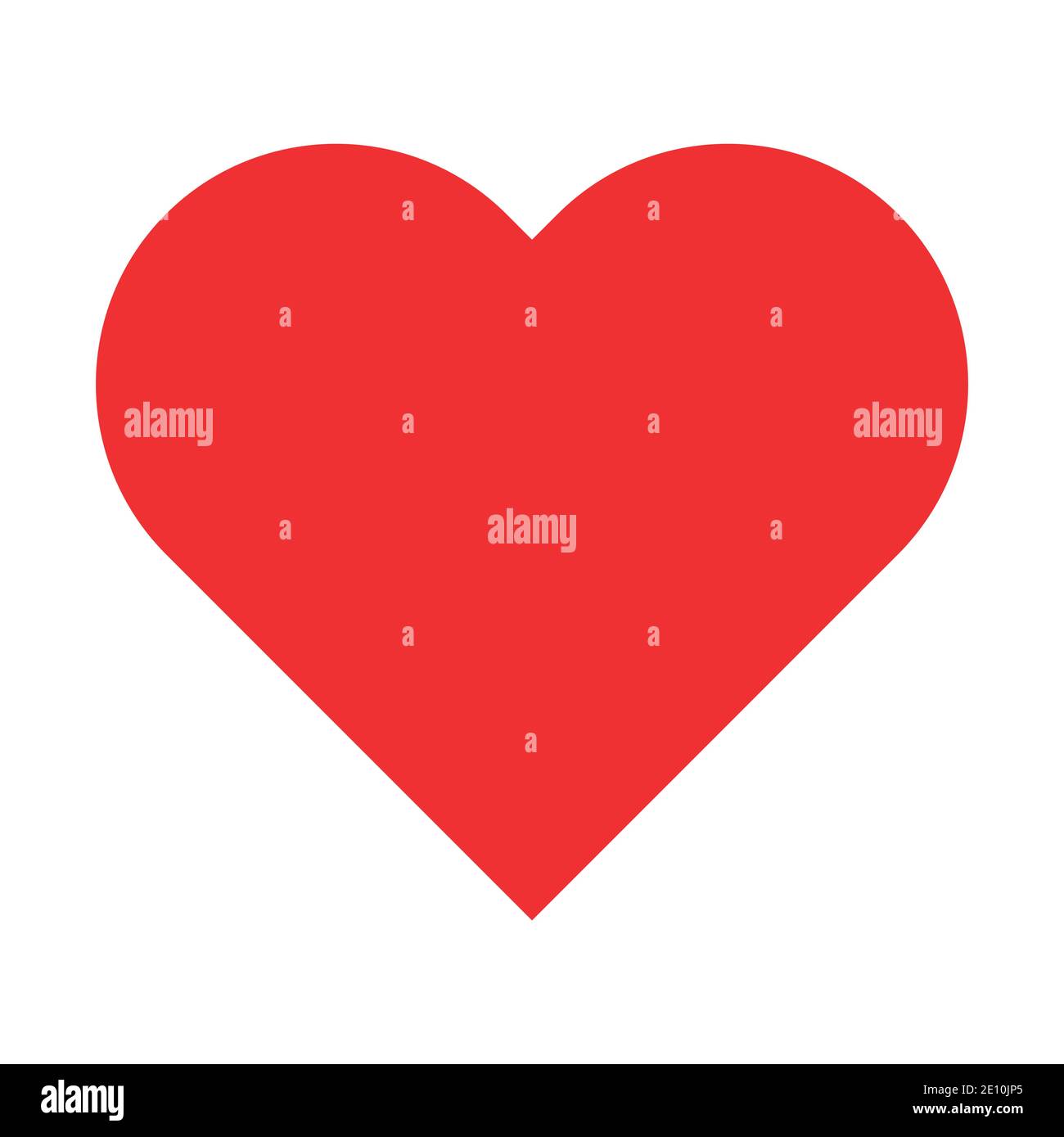 Heart icon, love vector symbol isolated on white bacground. Valentine ...