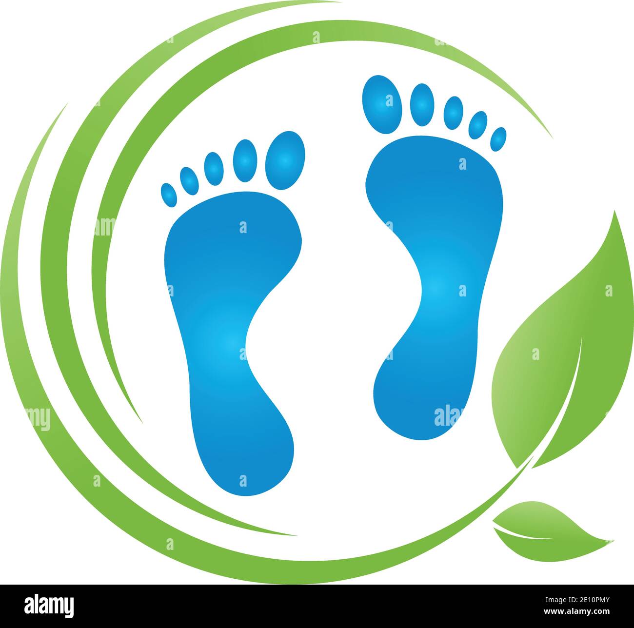 Feet, foot care, foot massage, background, logo Stock Vector Image