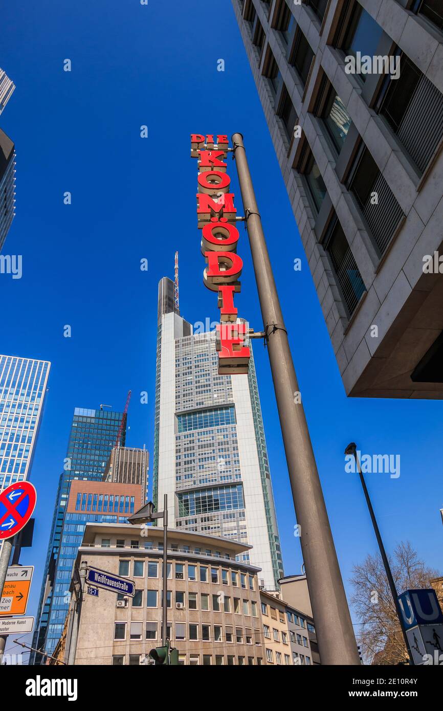 Downtown glass skyscrapers hi-res stock photography and images - Alamy