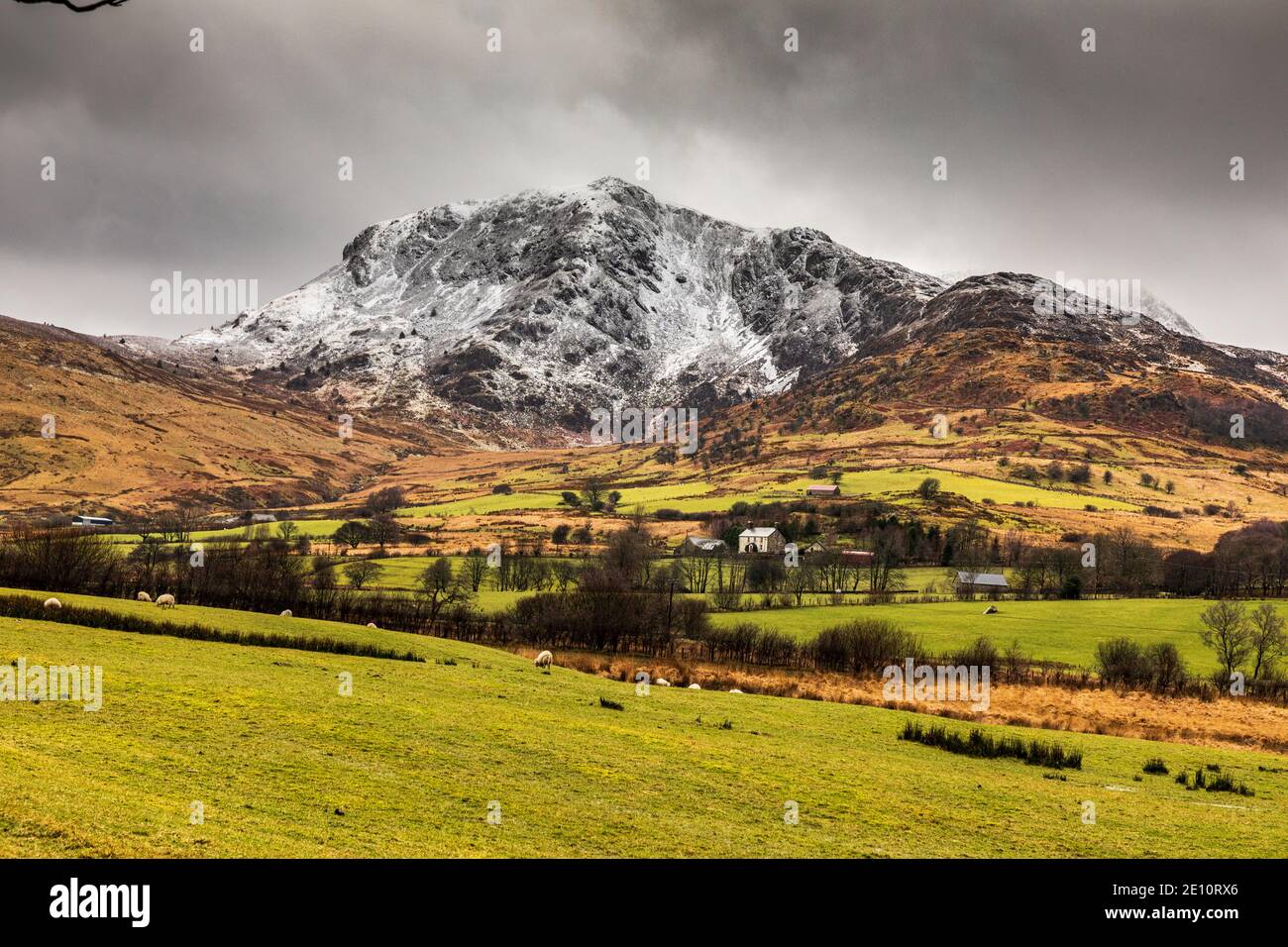 Countryside near Dolgellau, Gwynedd, North Wales Stock Photo