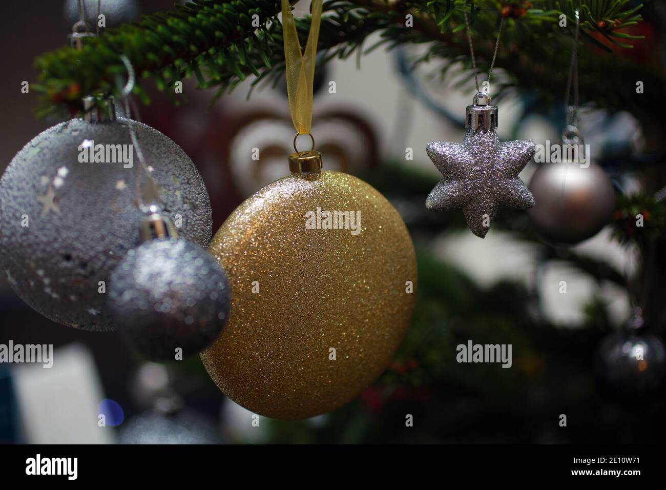 Gold tree silver tree hi-res stock photography and images - Alamy