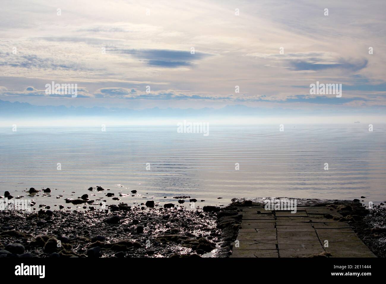 Fog over bodensee lake hi-res stock photography and images - Alamy