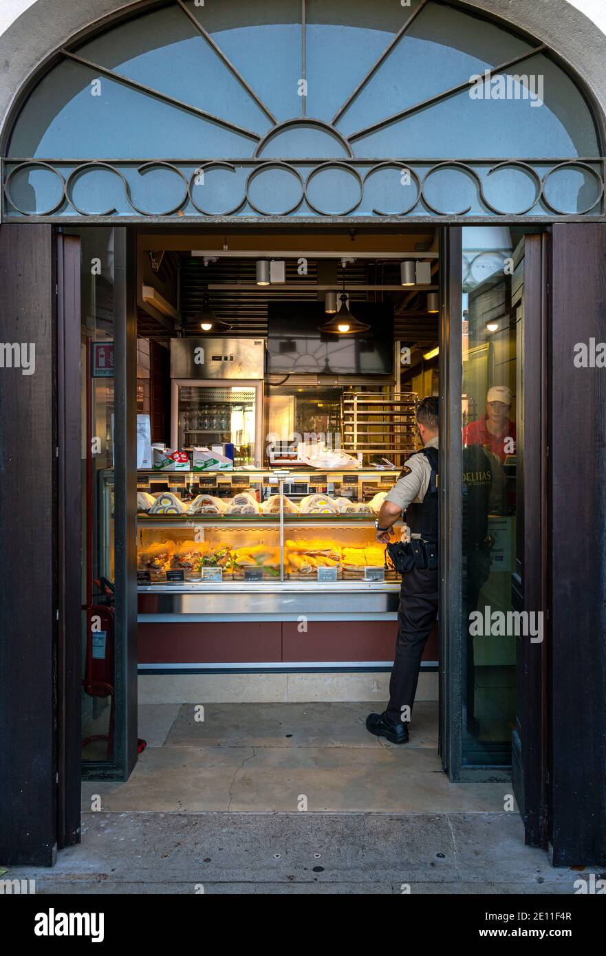 Bakery In Venice Stock Photo Alamy