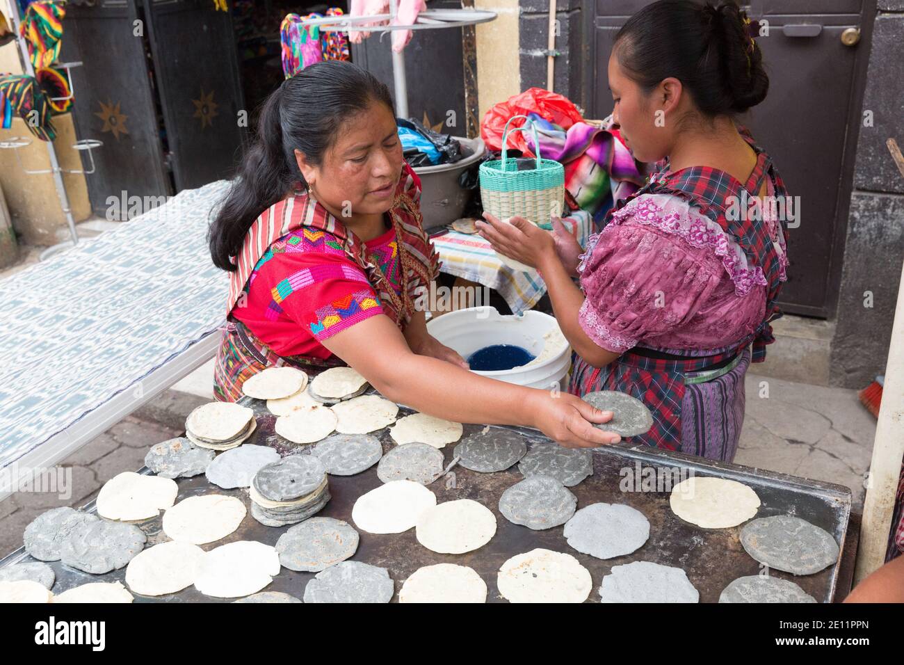 Tortillas, corn tortillas, maíz, fire, comal, wood fire, guatemala,  tradition, traditional, cooking by Heather White. Photo stock - StudioNow