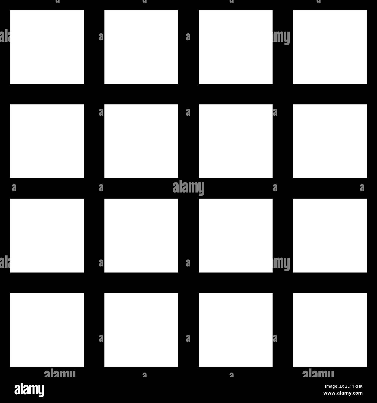 Vector black and white square checkered background Stock Vector Image