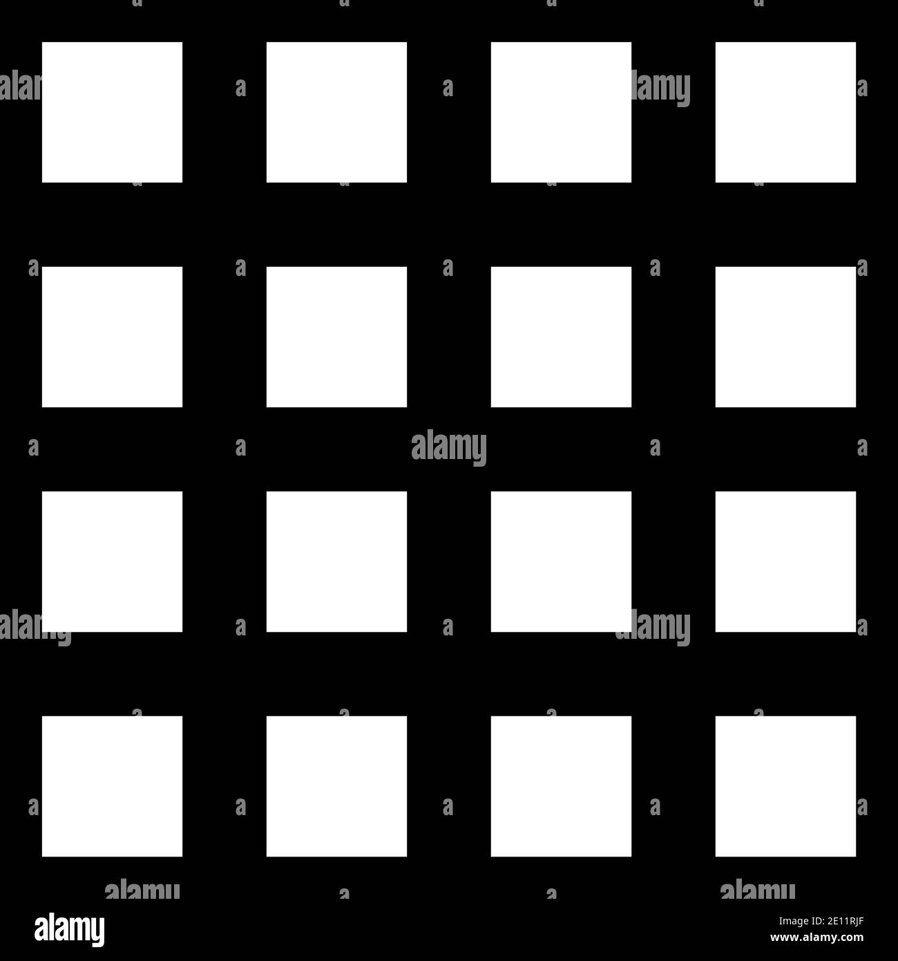 Vector black and white square checkered background Stock Vector Image