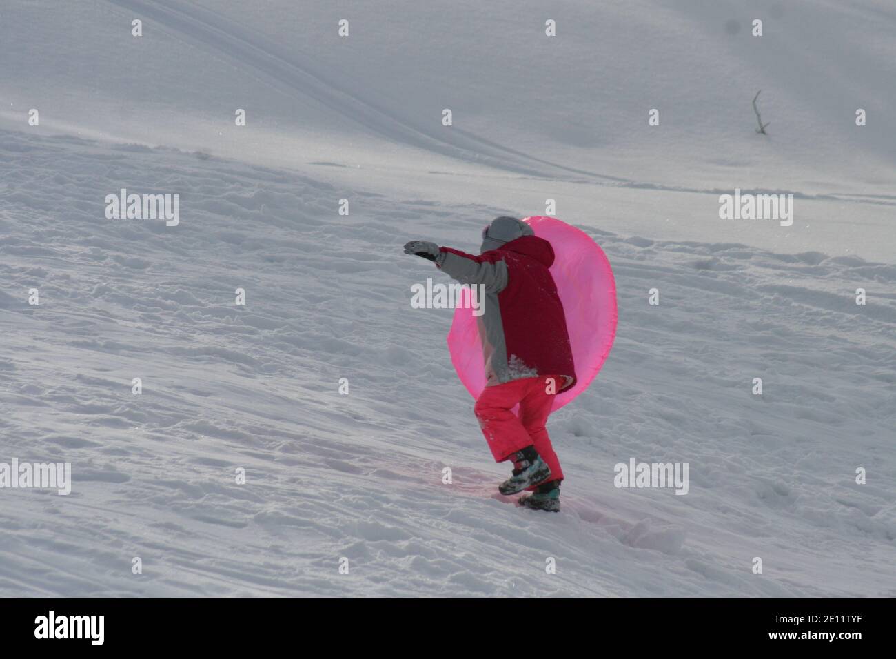 Sledding Appanoose CountyIowa, USA Stock Photo Alamy
