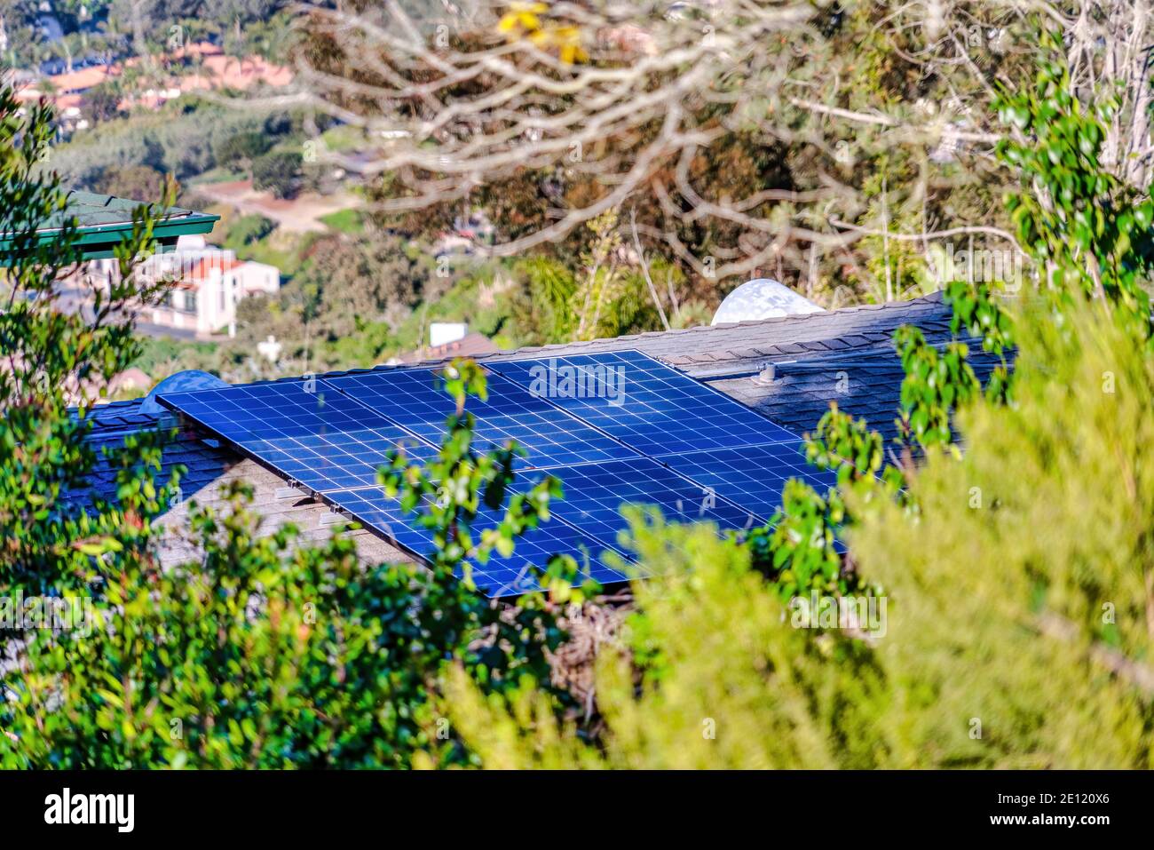 Solar panel house california hires stock photography and images Alamy
