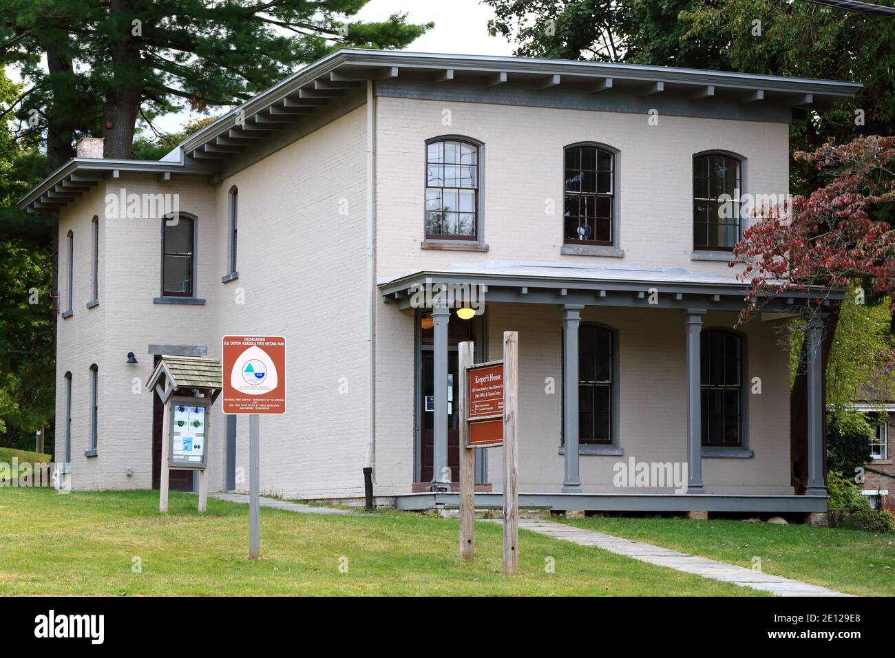 Keeper's House on the Old Croton Aqueduct; visitor and education center